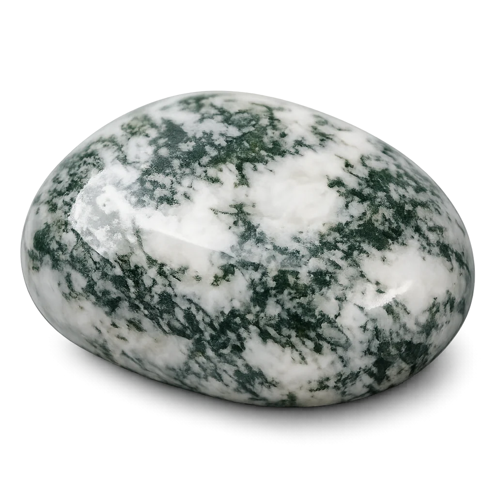 Agate arbre — visuel provisoire (pierre roulée)