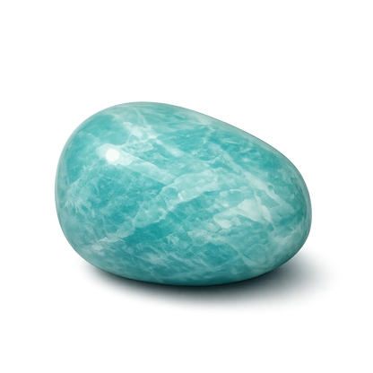 Amazonite · l’une des trois pierres · visuel provisoire avant photographie du bracelet