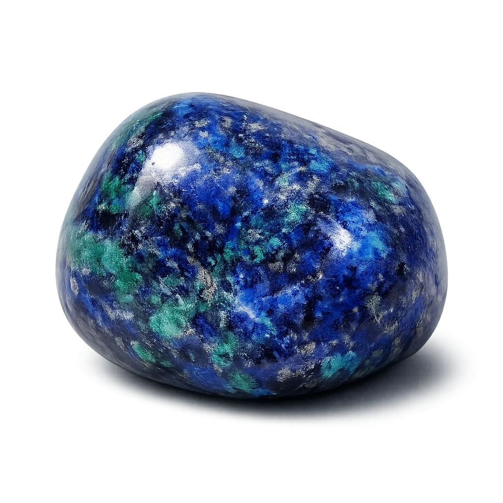 Azurite, pierre roulée · visuel provisoire