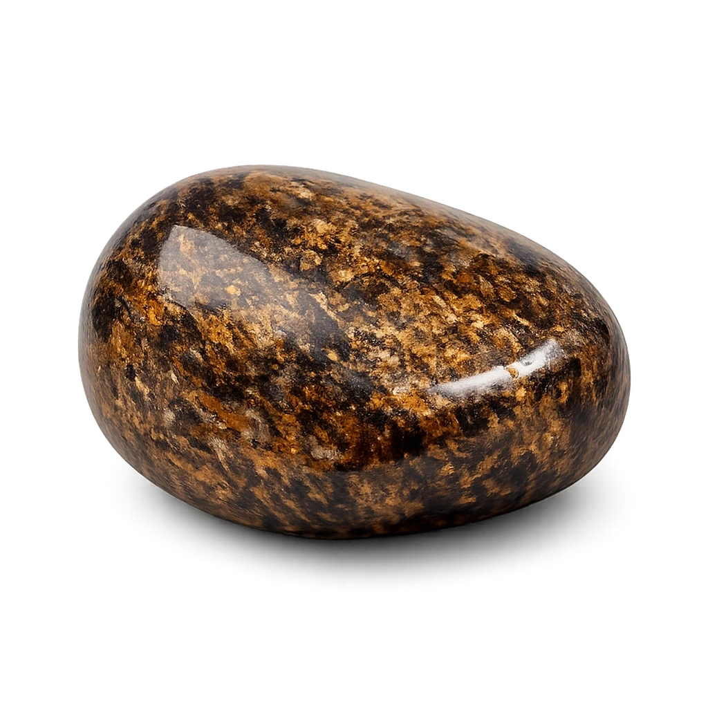 Bronzite, pierre roulée · visuel provisoire