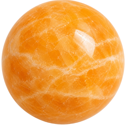 Perle Calcite orange