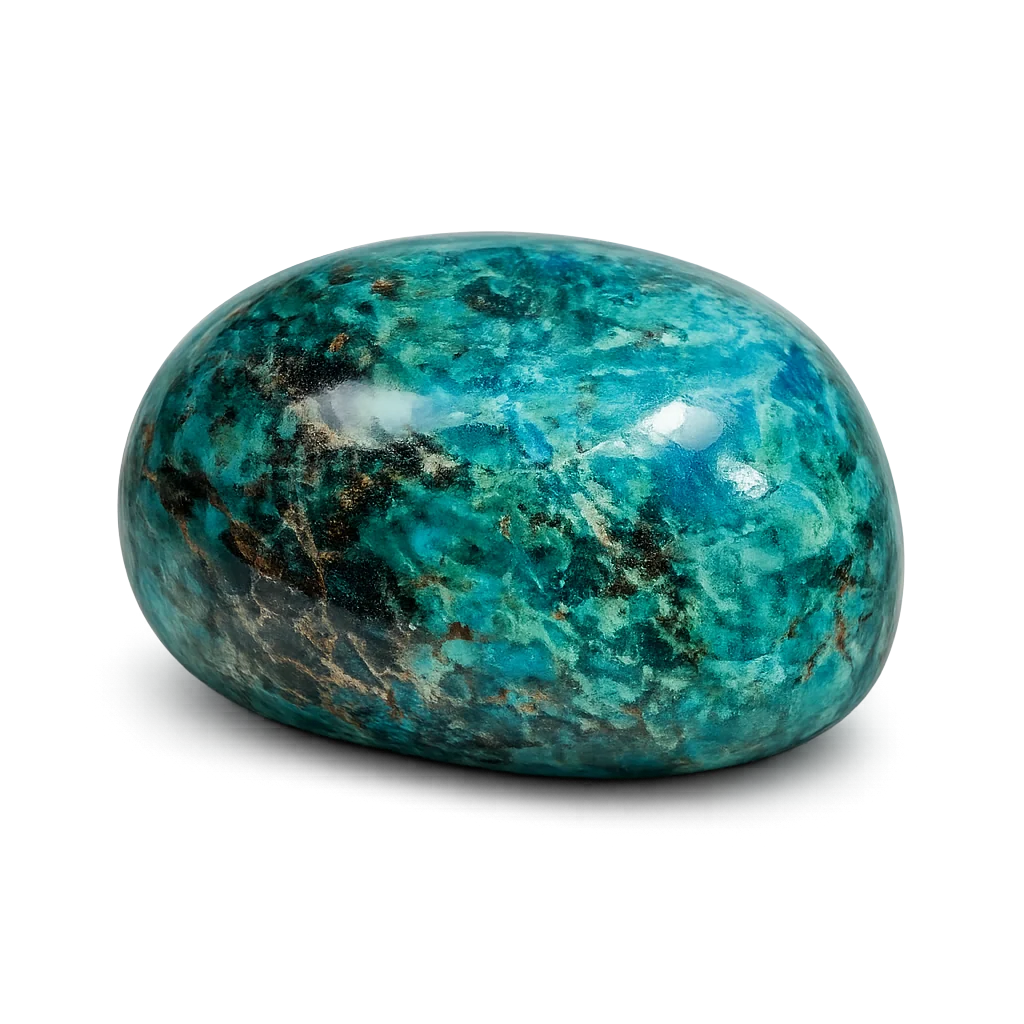 Chrysocolle — visuel provisoire (pierre roulée)