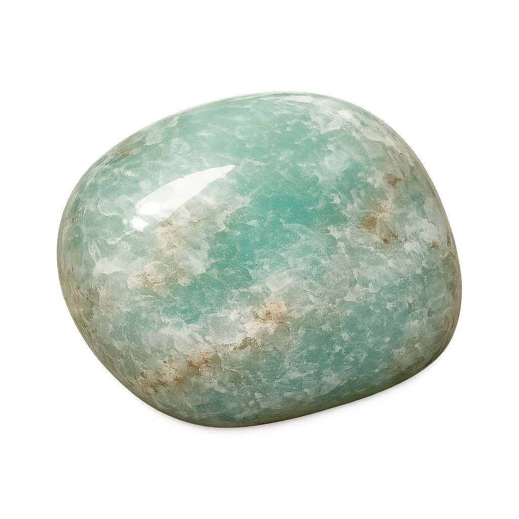 Chrysoprase, pierre roulée · visuel provisoire