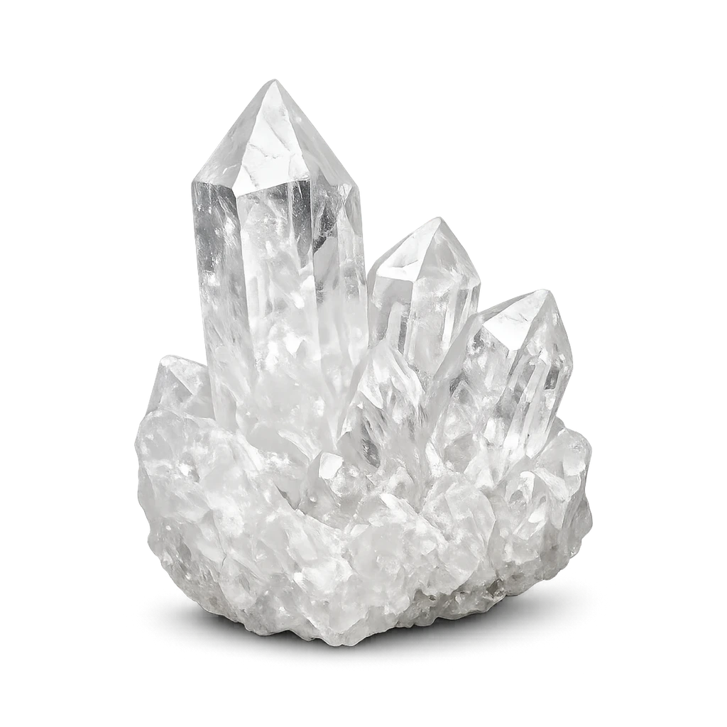 Cristal de roche, pierre roulée · visuel provisoire