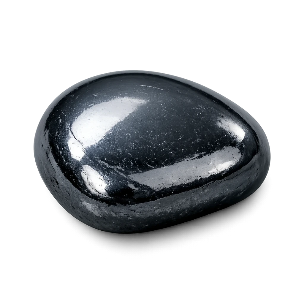 Hématite, pierre roulée · visuel provisoire