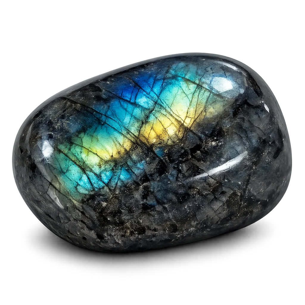 Labradorite · l’une des trois pierres · visuel provisoire avant photographie du bracelet
