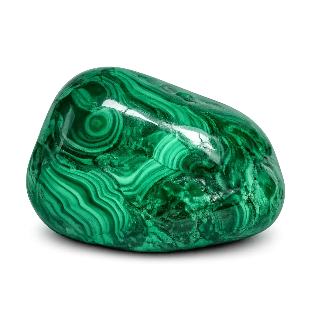 Malachite — visuel provisoire (pierre roulée)