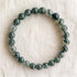 Bracelet en agate mousse, perles de 6 mm - visuel provisoire