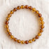 Bracelet en ambre, perles de 6 mm - visuel provisoire