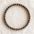 Bracelet en bronzite, perles de 4 mm - visuel provisoire
