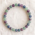 Bracelet en fluorite, perles de 6 mm - visuel provisoire