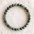 Bracelet en jade néphrite, perles de 6 mm - visuel provisoire
