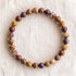 Bracelet en jaspe mokaïte, perles de 6 mm - visuel provisoire
