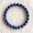 Bracelet en lapis-lazuli, perles de 6 mm - visuel provisoire