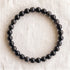 Bracelet en onyx, perles de 6 mm - visuel provisoire