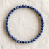 Bracelet en sodalite, perles de 4 mm - visuel provisoire