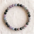 Bracelet en tourmaline multicolore, perles de 6 mm - visuel provisoire