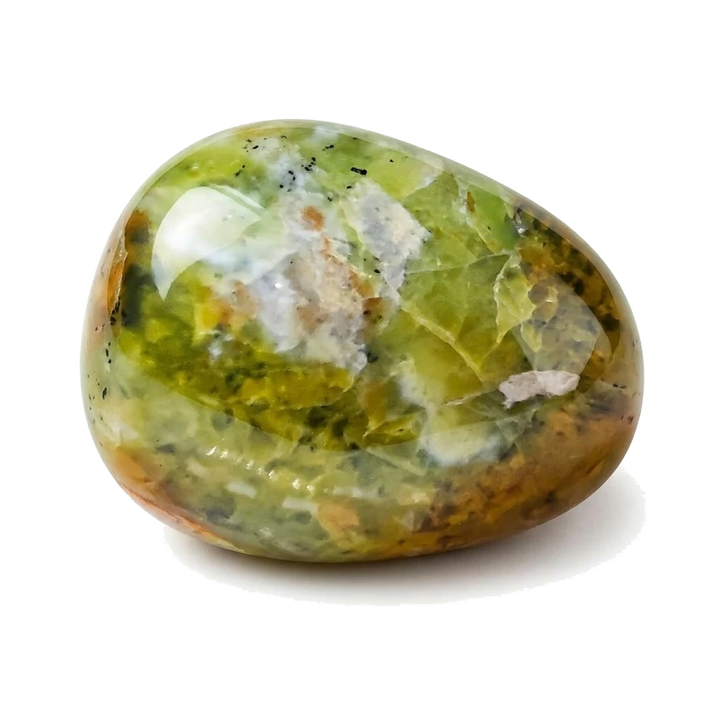 Opale verte, pierre roulée · visuel provisoire