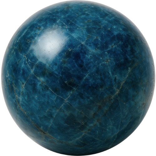Perle Apatite bleue