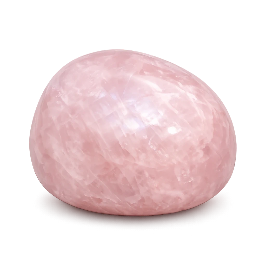 Pierre de lune rose, pierre roulée · visuel provisoire