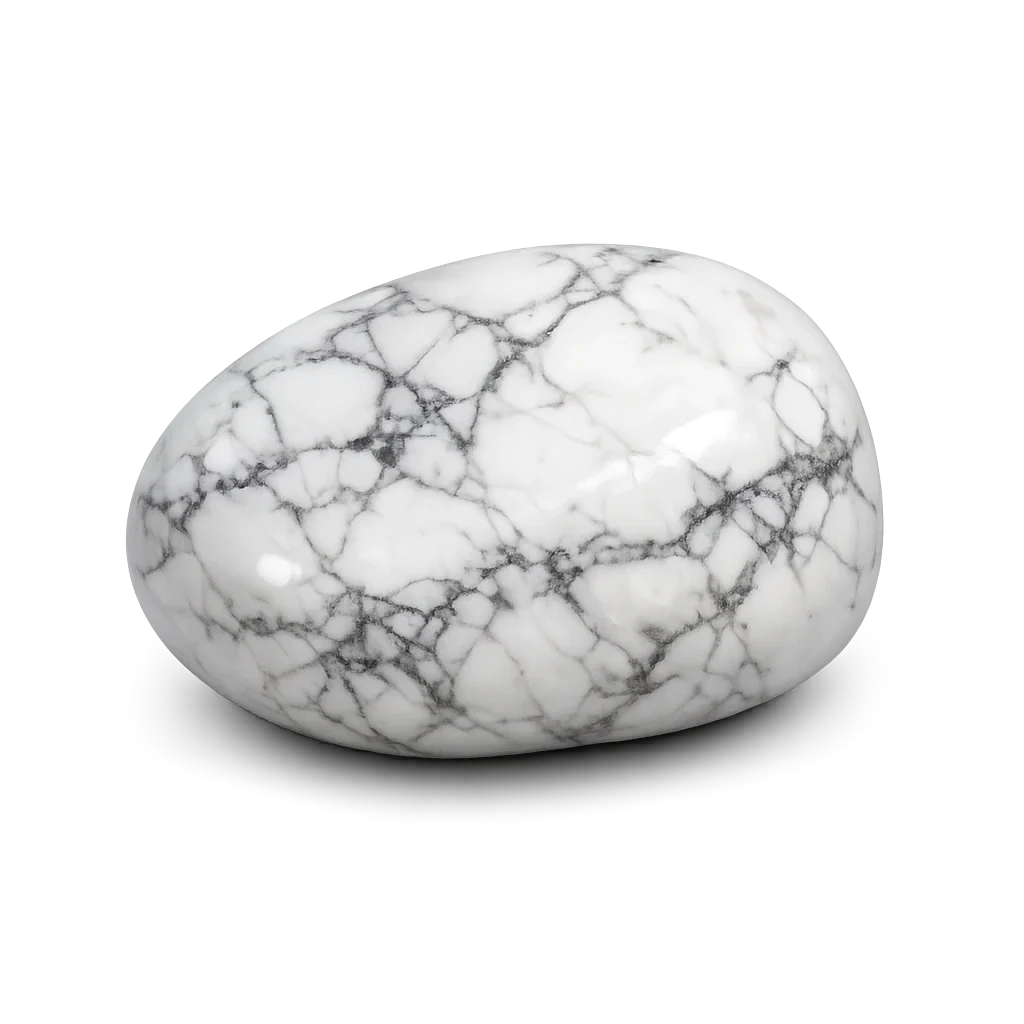 Howlite — visuel provisoire (pierre roulée)