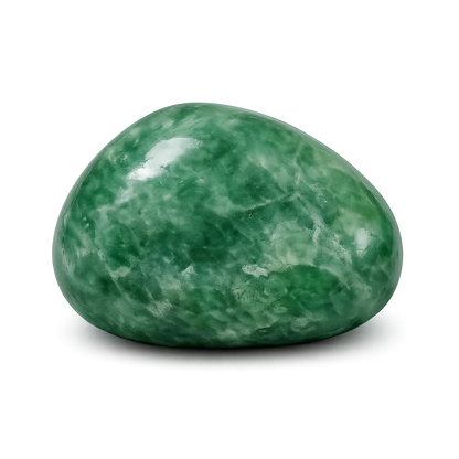 Jade verte — visuel provisoire (pierre roulée)