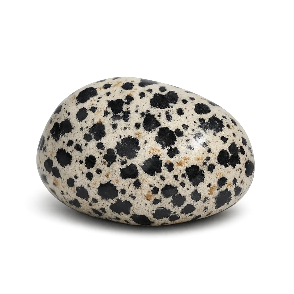 Jaspe dalmatien — visuel provisoire (pierre roulée)