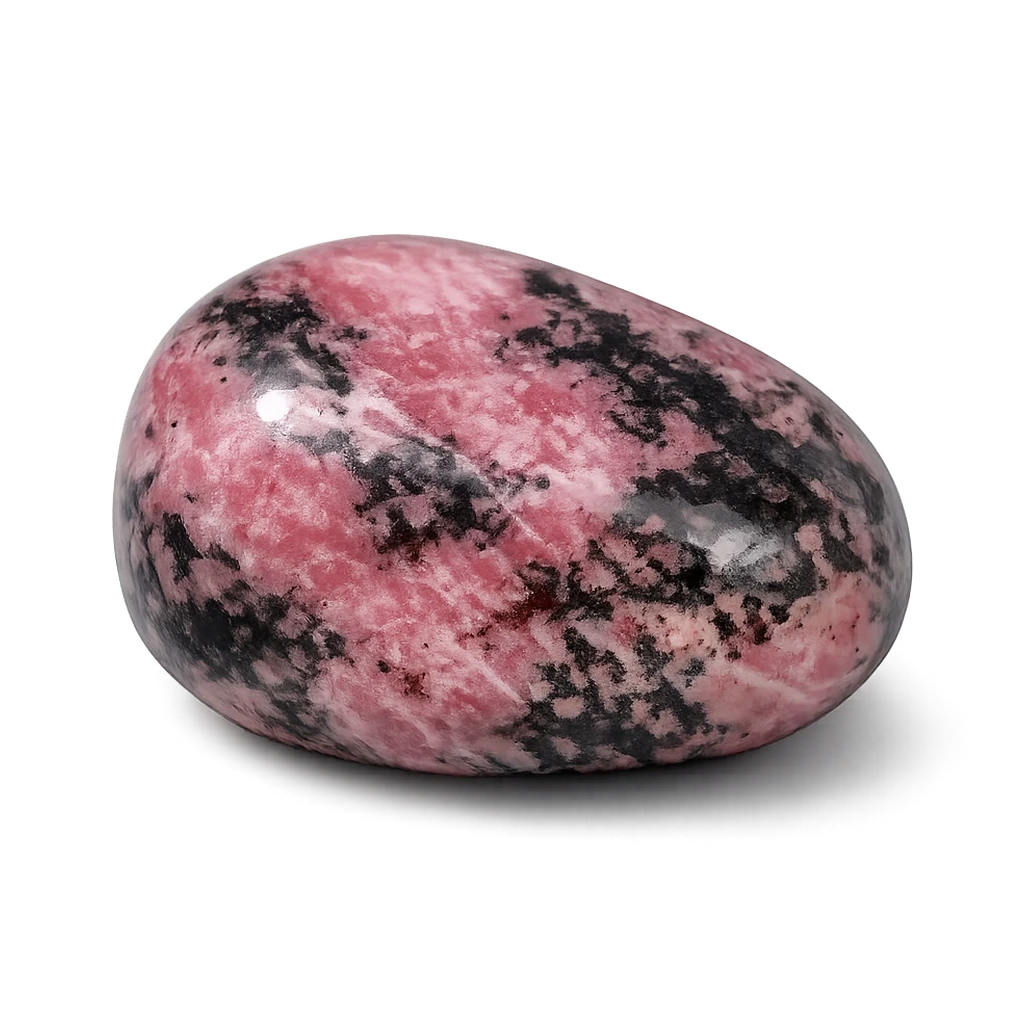 Rhodonite, pierre roulée · visuel provisoire