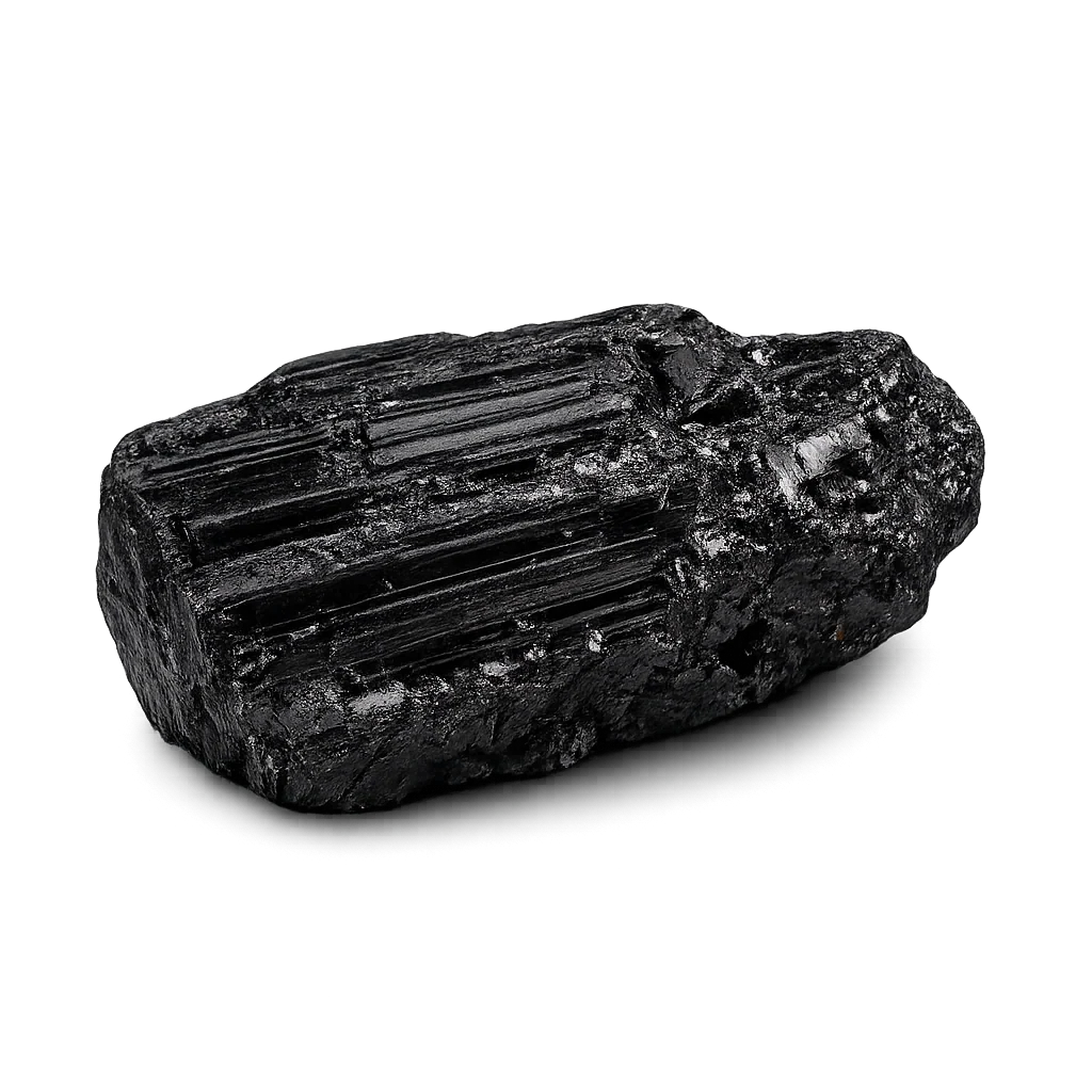 Tourmaline noire — visuel provisoire (pierre roulée)