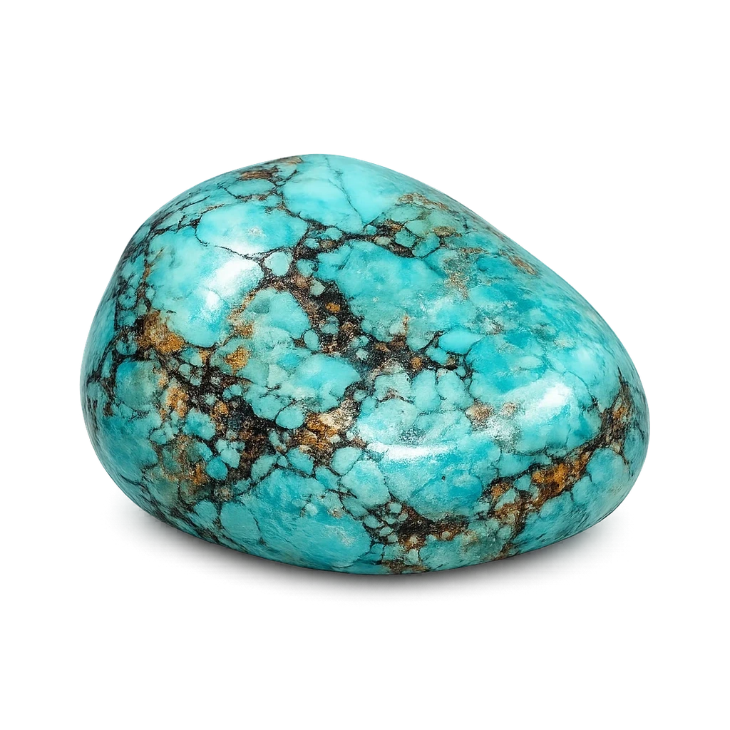 Turquoise, pierre roulée · visuel provisoire